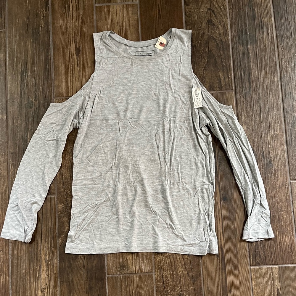 Vintage cold shoulder top